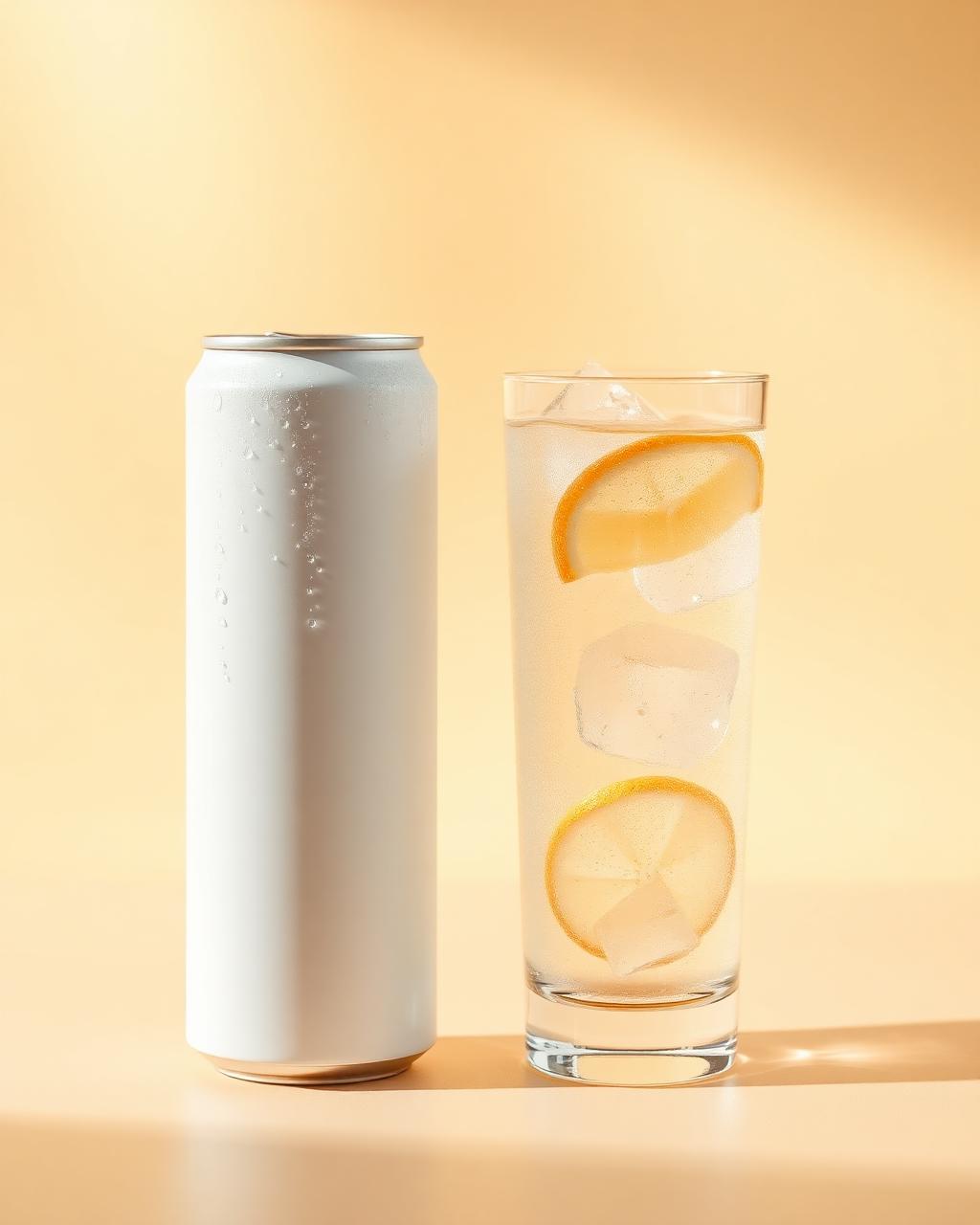 Chilled hemp-infused sparkling beverage cans