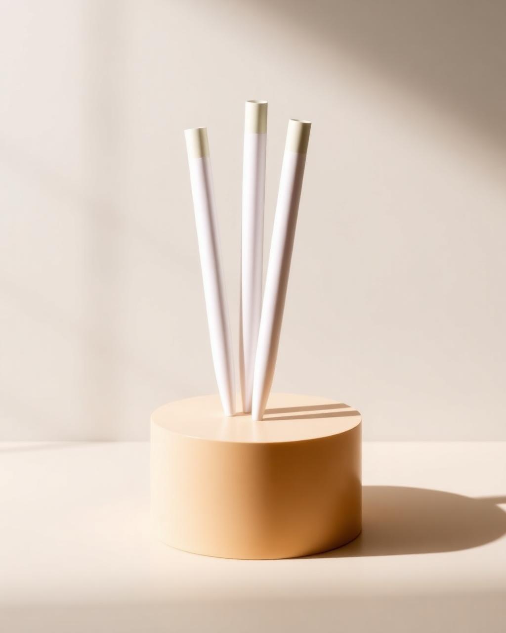 Hand-rolled cannabis pre-roll joints in a pack